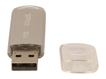Silicon Power Ultima II-I Series 32GB USB 2.0 Flash Drive Model SP032GBUF2M01V1S