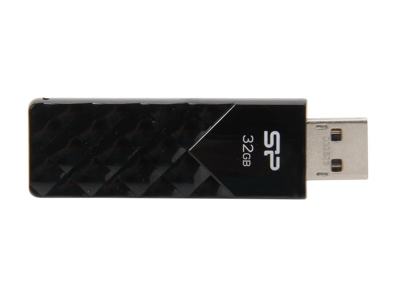 Silicon Power Ultima U03 32GB USB 2.0 Flash Drive Model SP032GBUF2U03V1K