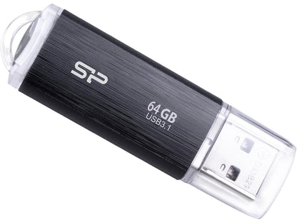 Silicon Power 64GB Blaze B02 USB 3.1 Flash Drive (SP064GBUF3B02V1K)