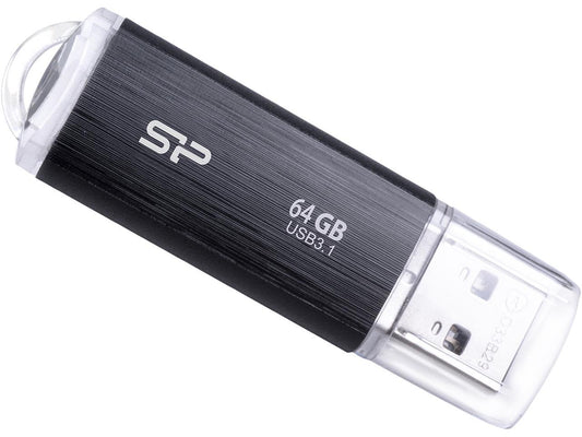 Silicon Power 64GB Blaze B02 USB 3.1 Flash Drive (SP064GBUF3B02V1K)