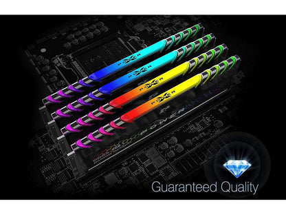 Silicon Power 16GB (2 x 8GB) DDR4 3200 (PC4 25600) 288-Pin XPOWER Turbine RGB DDR4 SDRAM Desktop Memory Model SP016GXLZU320BDB
