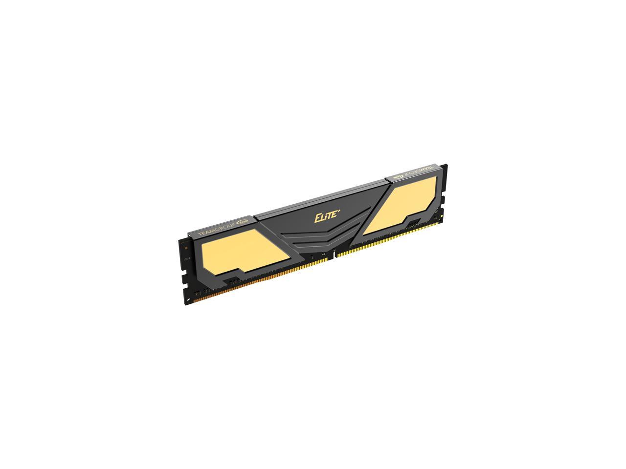 Team Elite Plus 8GB 288-Pin DDR4 SDRAM DDR4 2400 (PC4 19200) Desktop Memory Model TPD48G2400HC1601