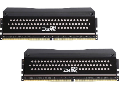 Team T-Force DARK Pro 16GB (2 x 8GB) 288-Pin DDR4 SDRAM DDR4 3200 (PC4 25600) Desktop Memory Model TDPGD416G3200HC14ADC01