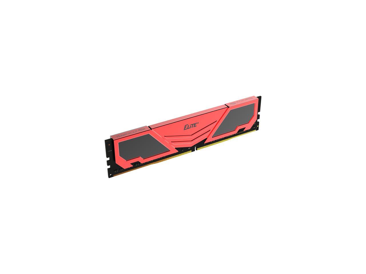 Team Elite Plus 8GB 288-Pin DDR4 SDRAM DDR4 2400 (PC4 19200) Desktop Memory Model TPRD48G2400HC1601