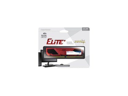 Team Elite Plus 8GB 288-Pin DDR4 SDRAM DDR4 2400 (PC4 19200) Desktop Memory Model TPRD48G2400HC1601