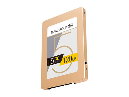 Team Group L5 3D 2.5" 120GB SATA III 3D NAND Internal Solid State Drive (SSD) T253TD120G3C101