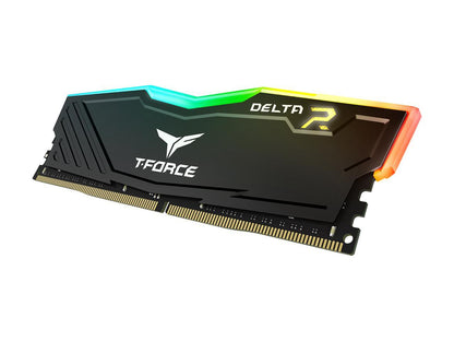 Team T-Force Delta RGB 16GB (2 x 8GB) 288-Pin DDR4 SDRAM DDR4 3200 (PC4 25600) Intel XMP 2.0 Desktop Memory Model TF3D416G3200HC16CDC01