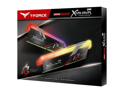 Team XCALIBUR Phantom Gaming RGB 16GB (2 x 8GB) 288-Pin DDR4 SDRAM DDR4 3200 (PC4 25600) Desktop Memory Model TF8D416G3200HC16CDC01