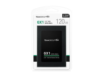 Team GX1 2.5" 120GB SATA III Internal Solid State Drive (SSD) T253X1120G0C101