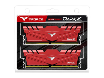 Team T-FORCE DARK Z 16GB (2 x 8GB) 288-Pin DDR4 SDRAM DDR4 3200 (PC4 25600) Intel XMP 2.0 Desktop Memory Model TDZRD416G3200HC16CDC01