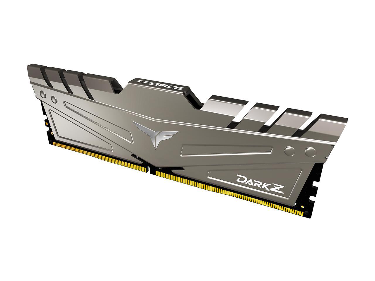 Team T-FORCE DARK Z 16GB (2 x 8GB) 288-Pin DDR4 SDRAM DDR4 3600 (PC4 28800) Desktop Memory Model TDZGD416G3600HC18JDC01