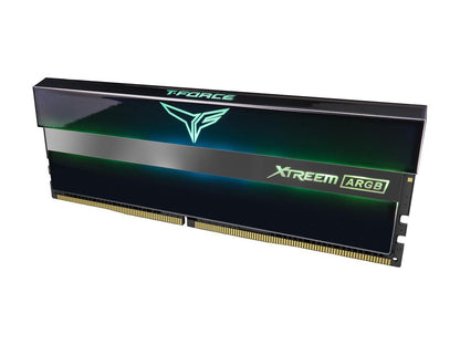 Team T-Force XTREEM ARGB 16GB (2 x 8GB) 288-Pin DDR4 SDRAM DDR4 3600 (PC4 28800) Desktop Memory Model TF10D416G3600HC18JDC01