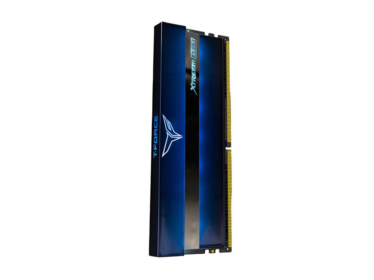 Team T-Force XTREEM ARGB 16GB (2 x 8GB) 288-Pin DDR4 SDRAM DDR4 3200 (PC4 25600) Desktop Memory Model TF10D416G3200HC16CDC01