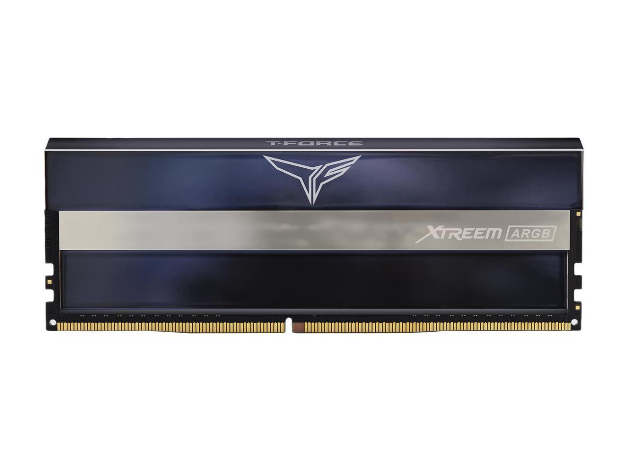 Team T-Force XTREEM ARGB 16GB (2 x 8GB) 288-Pin DDR4 SDRAM DDR4 3200 (PC4 25600) Desktop Memory Model TF10D416G3200HC16CDC01