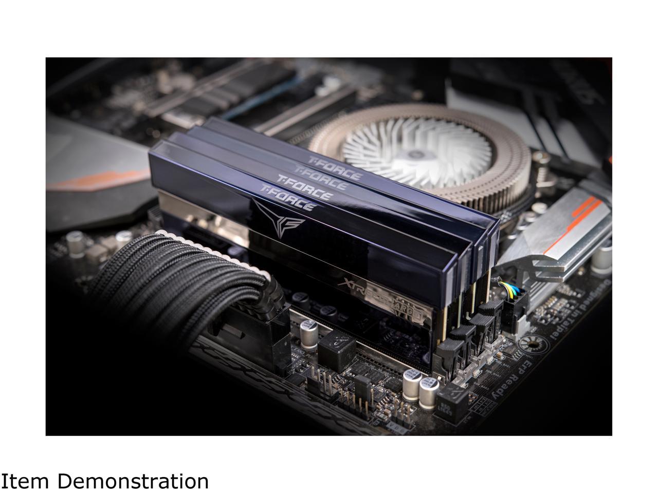 Team T-Force XTREEM ARGB 16GB (2 x 8GB) 288-Pin DDR4 SDRAM DDR4 3200 (PC4 25600) Desktop Memory Model TF10D416G3200HC16CDC01