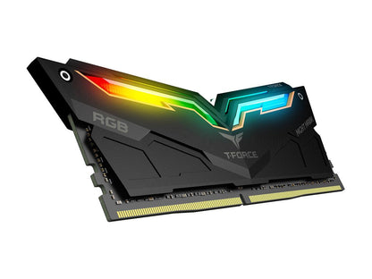 Team T-Force Night Hawk RGB 16GB (2 x 8GB) 288-Pin DDR4 SDRAM DDR4 3600 (PC4 28800) Desktop Memory Model TF1D416G3600HC18JDC01