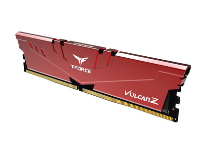 Team T-FORCE VULCAN Z 64GB (2 x 32GB) 288-Pin DDR4 SDRAM DDR4 3200 (PC4 25600) Intel XMP 2.0 Desktop Memory Model TLZRD464G3000HC16CDC01