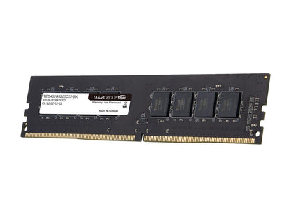 Team Elite 32GB 288-Pin DDR4 SDRAM DDR4 3200 (PC4 25600) Desktop Memory Model TED432G3200C2201