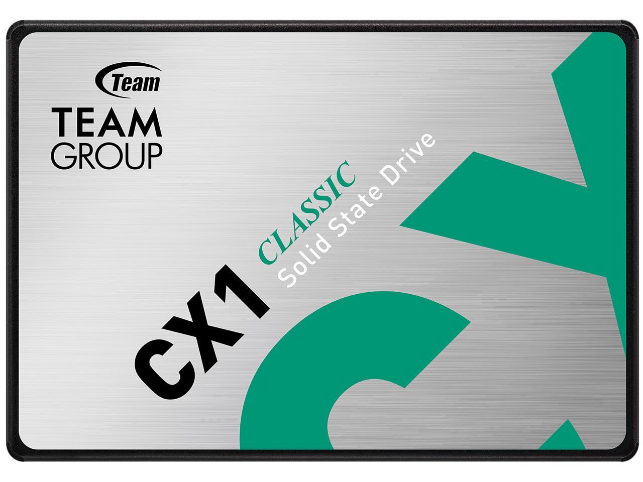 Team CX1 2.5" 480GB SATA III Internal Solid State Drive (SSD) T253X5480G0C101