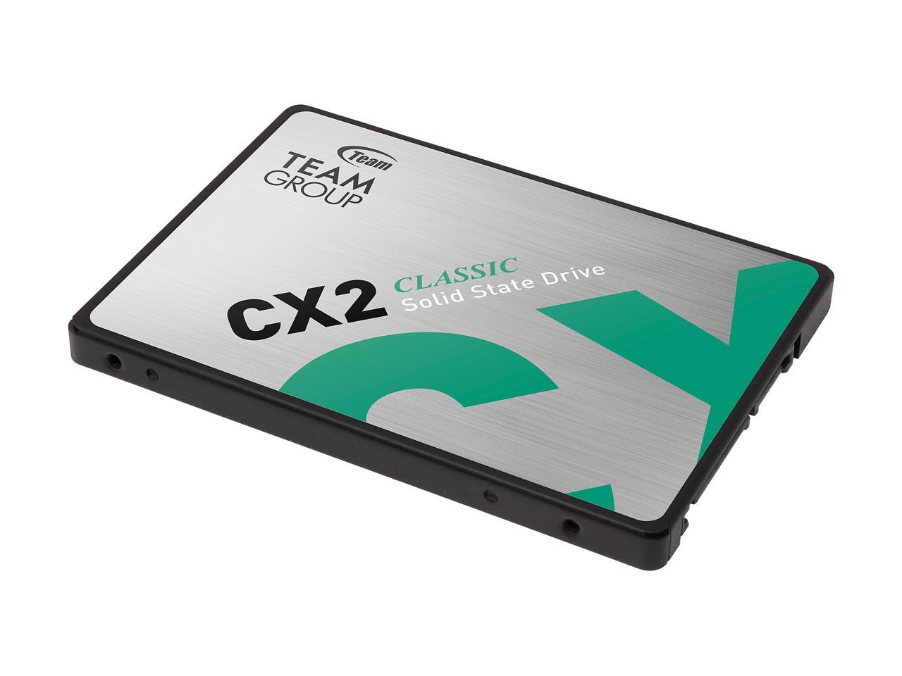 Team CX2 2.5" 1TB SATA III 3D NAND Internal Solid State Drive (SSD) T253X6001T0C101