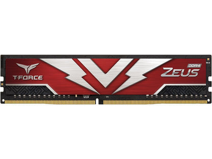 Team T-FORCE ZEUS 32GB (2 x 16GB) 288-Pin DDR4 SDRAM DDR4 3200 (PC4 25600) Desktop Memory Model TTZD432G3200HC20DC01