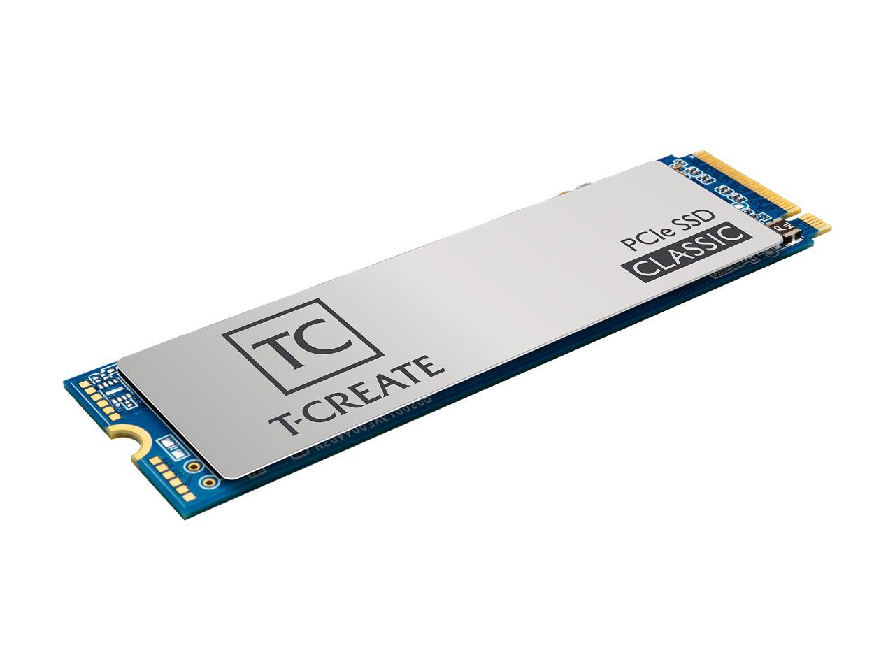 Team T-CREATE CLASSIC M.2 2280 1TB PCIe Gen3x4 with NVMe 1.3 3D TLC Internal Solid State Drive (SSD) TM8FPE001T0C611