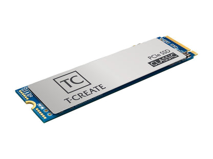 Team T-CREATE CLASSIC M.2 2280 1TB PCIe Gen3x4 with NVMe 1.3 3D TLC Internal Solid State Drive (SSD) TM8FPE001T0C611