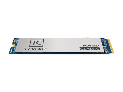 Team T-CREATE CLASSIC M.2 2280 1TB PCIe Gen3x4 with NVMe 1.3 3D TLC Internal Solid State Drive (SSD) TM8FPE001T0C611