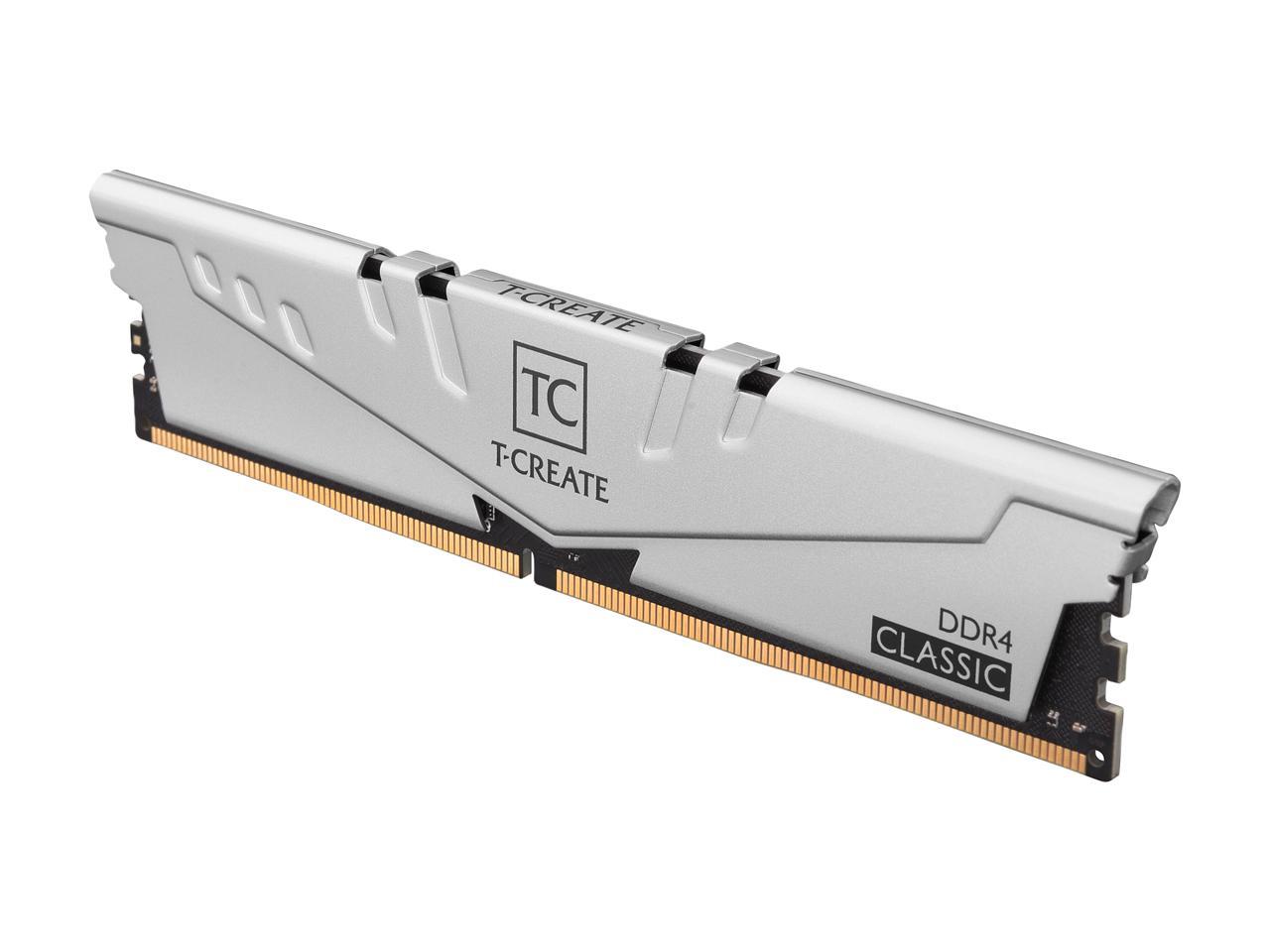 Team T-Create Classic 10 LAYERS 16GB (2 x 8GB) 288-Pin DDR4 SDRAM DDR4 3200 (PC4 25600) Desktop Memory Model TTCCD416G3200HC22DC01