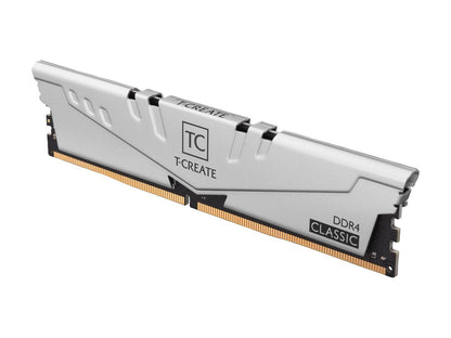 Team T-Create Classic 10 LAYERS 64GB (2 x 32GB) 288-Pin DDR4 SDRAM DDR4 3200 (PC4 25600) Desktop Memory Model TTCCD464G3200HC22DC01