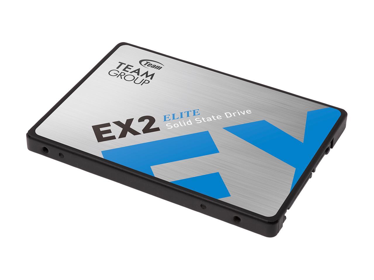 Team EX2 2.5" 2TB SATA III 3D NAND Internal Solid State Drive (SSD) T253E2002T0C101