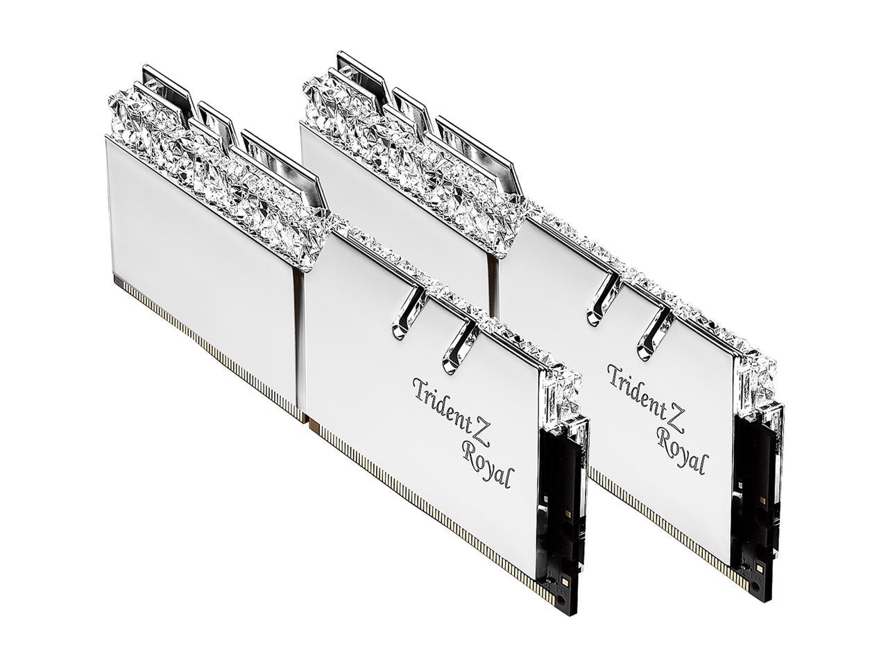 G.SKILL Trident Z Royal Series 16GB (2 x 8GB) 288-Pin DDR4 SDRAM DDR4 4000 (PC4 32000) Intel XMP 2.0 Desktop Memory Model F4-4000C17D-16GTRSB