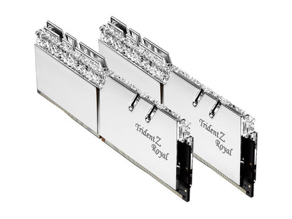 G.SKILL Trident Z Royal Series 32GB (2 x 16GB) 288-Pin DDR4 SDRAM DDR4 4000 (PC4 32000) Intel XMP 2.0 Desktop Memory Model F4-4000C17D-32GTRSB