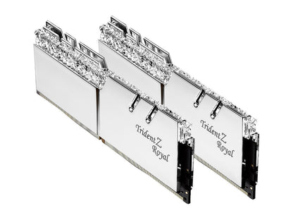 G.SKILL Trident Z Royal Series 64GB (2 x 32GB) 288-Pin DDR4 SDRAM DDR4 4000 (PC4 32000) Intel XMP 2.0 Desktop Memory Model F4-4000C18D-64GTRS