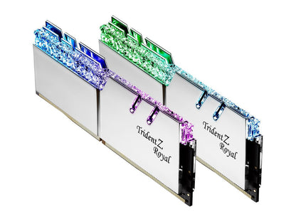 G.SKILL Trident Z Royal Series 32GB (2 x 16GB) 288-Pin DDR4 SDRAM DDR4 4266 (PC4 34100) Intel XMP 2.0 Desktop Memory Model F4-4266C17D-32GTRSB