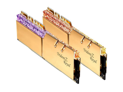G.SKILL Trident Z Royal Series 32GB (2 x 16GB) 288-Pin DDR4 SDRAM DDR4 4266 (PC4 34100) Intel XMP 2.0 Desktop Memory Model F4-4266C17D-32GTRGB