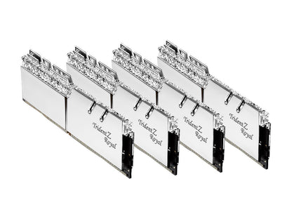 G.SKILL Trident Z Royal Series 128GB (4 x 32GB) 288-Pin DDR4 SDRAM DDR4 4000 (PC4 32000) Intel XMP 2.0 Desktop Memory Model F4-4000C18Q-128GTRS