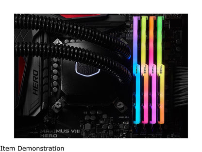 G.SKILL TridentZ RGB Series 128GB (4 x 32GB) 288-Pin DDR4 SDRAM DDR4 3600 (PC4 28800) Intel XMP 2.0 Desktop Memory Model F4-3600C16Q-128GTZR