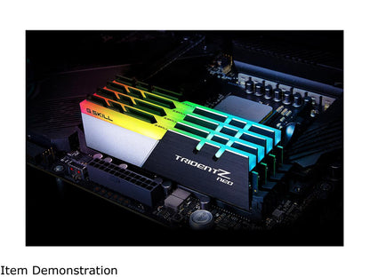 G.SKILL Trident Z Neo Series 32GB (2 x 16GB) 288-Pin DDR4 SDRAM DDR4 3600 (PC4 28800) Desktop Memory Model F4-3600C14D-32GTZN