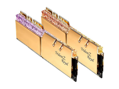 G.SKILL Trident Z Royal Series 32GB (2 x 16GB) 288-Pin PC RAM DDR4 4000 (PC4 32000) Intel XMP 2.0 Desktop Memory Model F4-4000C18D-32GTRG