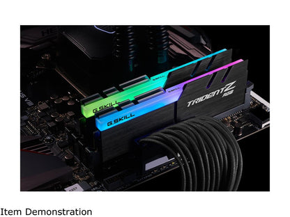 G.SKILL TridentZ RGB Series 16GB (2 x 8GB) 288-Pin PC RAM DDR4 4000 (PC4 32000) Intel XMP 2.0 Desktop Memory Model F4-4000C16D-16GTZRA