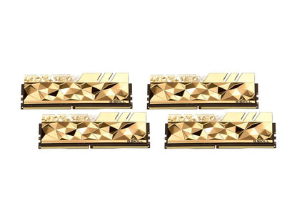 G.SKILL Trident Z Royal Elite Series 32GB (4 x 8GB) DDR4 3600 (PC4 28800) Desktop Memory Model F4-3600C14Q-32GTEGA