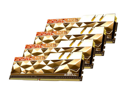 G.SKILL Trident Z Royal Elite Series 32GB (4 x 8GB) DDR4 3600 (PC4 28800) Desktop Memory Model F4-3600C14Q-32GTEGA