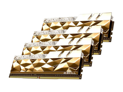 G.SKILL Trident Z Royal Elite Series 32GB (4 x 8GB) DDR4 3600 (PC4 28800) Desktop Memory Model F4-3600C14Q-32GTEGA