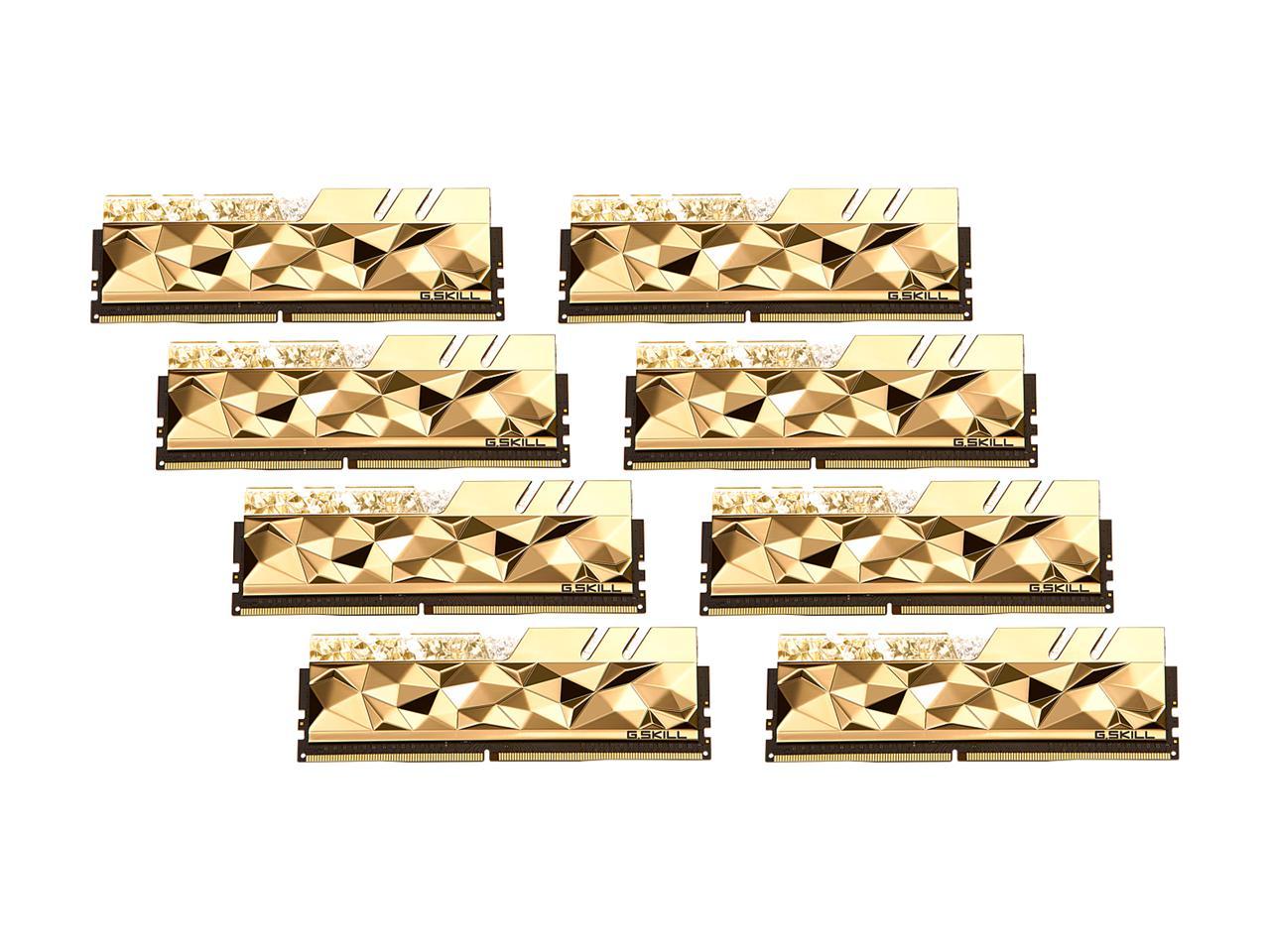 G.SKILL Trident Z Royal Elite Series 64GB (8 x 8GB) 288-Pin PC RAM DDR4 3600 (PC4 28800) Desktop Memory Model F4-3600C14Q2-64GTEGA