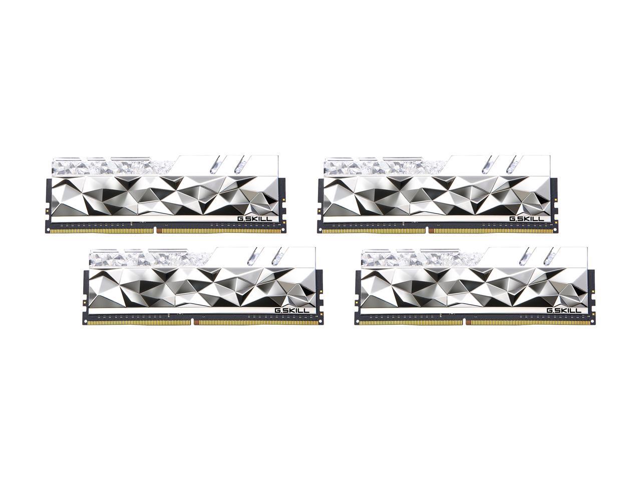 G.SKILL Trident Z Royal Elite Series 64GB (4 x 16GB) 288-Pin PC RAM DDR4 3600 (PC4 28800) Intel XMP 2.0 Desktop Memory Model F4-3600C16Q-64GTESC