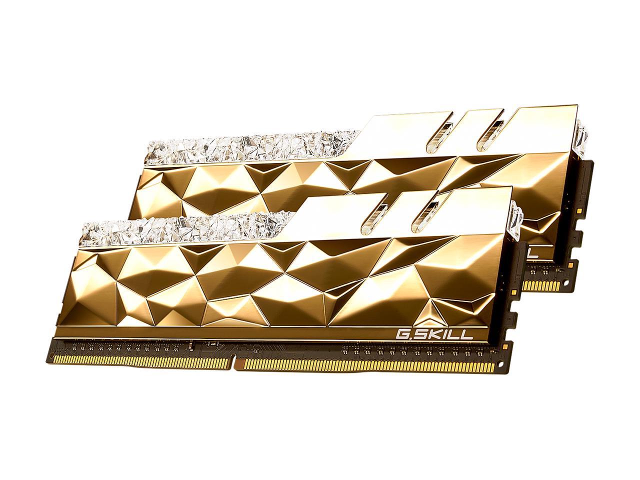 G.SKILL Trident Z Royal Elite Series 32GB (2 x 16GB) 288-Pin PC RAM DDR4 4000 (PC4 32000) Intel XMP 2.0 Desktop Memory Model F4-4000C16D-32GTEG
