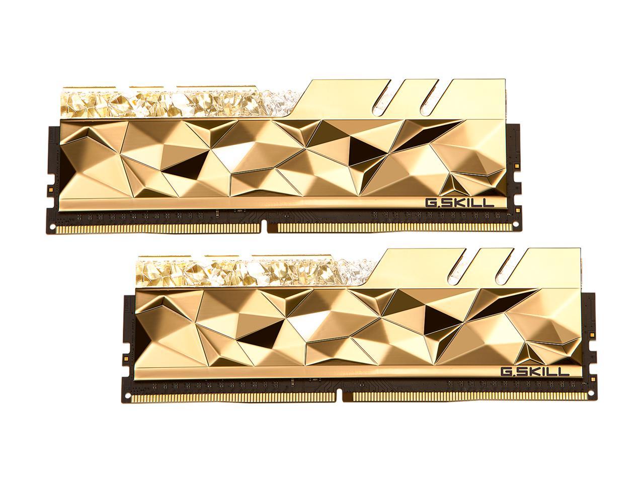 G.SKILL Trident Z Royal Elite Series 32GB (2 x 16GB) 288-Pin PC RAM DDR4 4266 (PC4 34100) Intel XMP 2.0 Desktop Memory Model F4-4266C16D-32GTEG