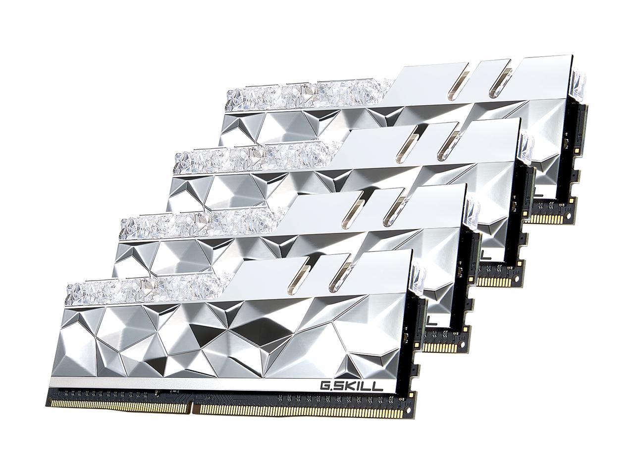 G.SKILL Trident Z Royal Elite Series 32GB (4 x 8GB) 288-Pin PC RAM DDR4 3600 (PC4 28800) Intel XMP 2.0 Desktop Memory Model F4-3600C16Q-32GTESC