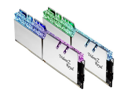 G.SKILL Trident Z Royal Series 32GB (2 x 16GB) 288-Pin PC RAM DDR4 4600 (PC4 36800) Intel XMP 2.0 Desktop Memory Model F4-4600C20D-32GTRS